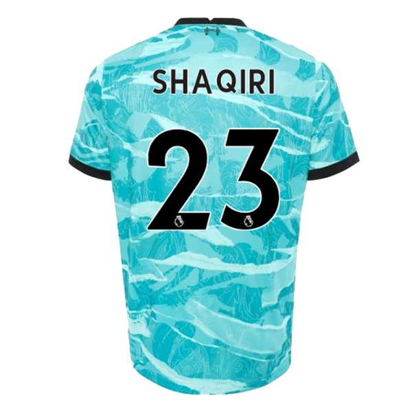 Camiseta Liverpool NO.23 Shaqiri 2ª 2020-2021 Azul